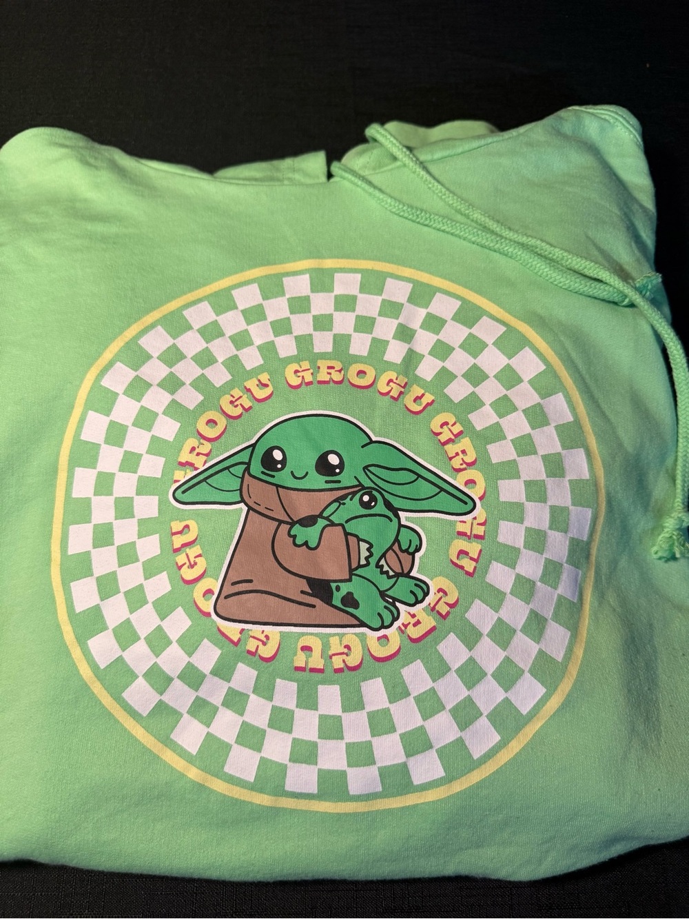 Star Wars Baby Yoda (Grogu) Mint Green Hoodie